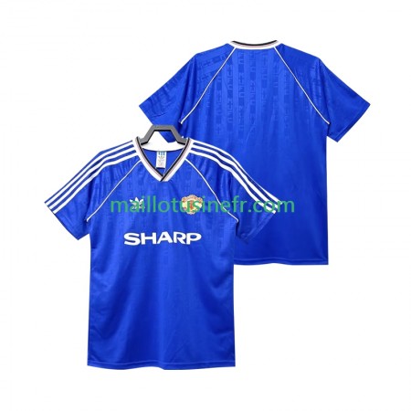 Maillot de Foot Manchester United Troisième Retro 1988 1990 Maillot de Foot Manchester United Troisième Retro 1988 1990